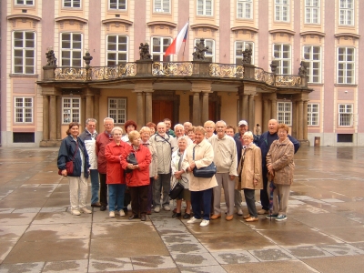 Gruppe in Prag 2